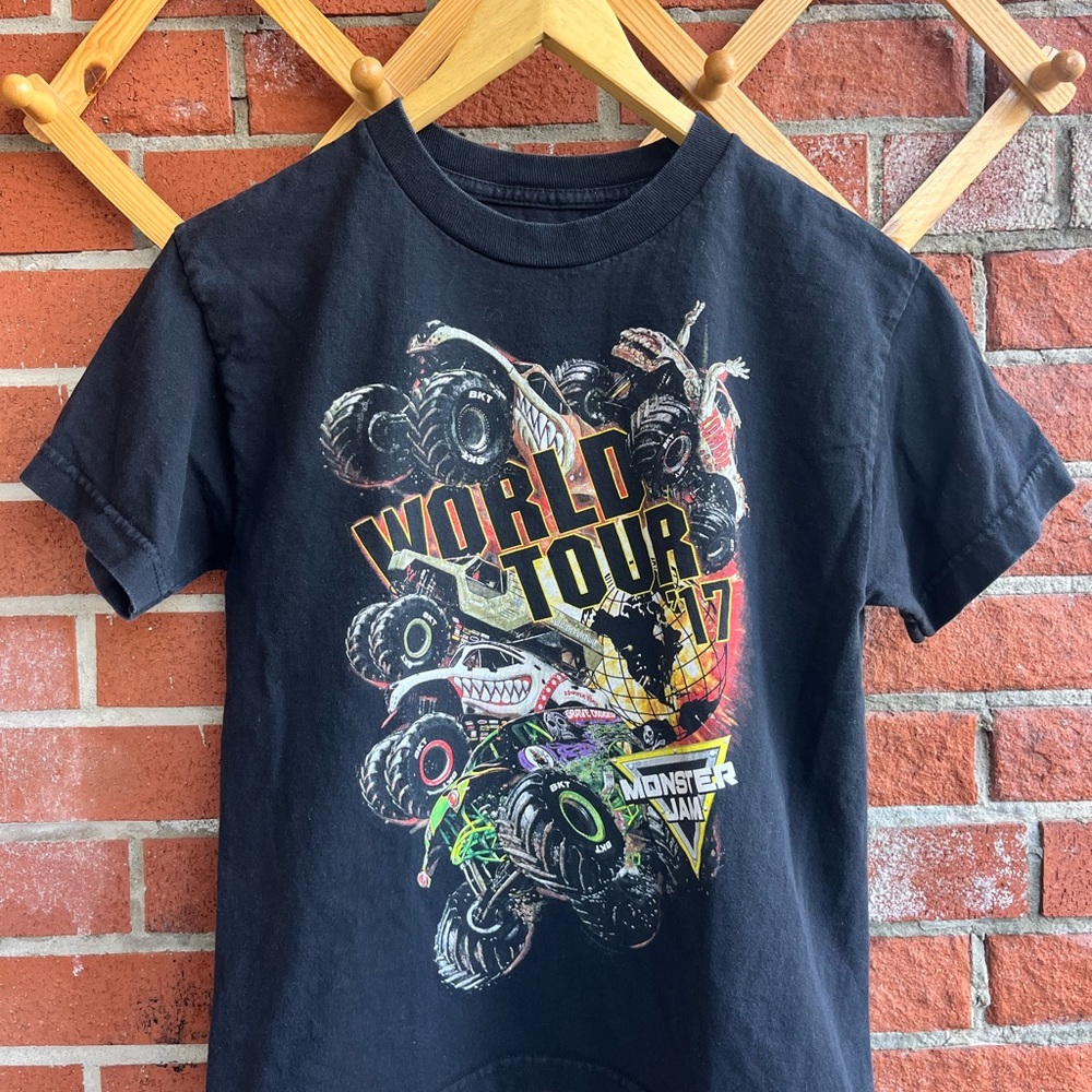 Kids World Tour Monster Jam Tee
